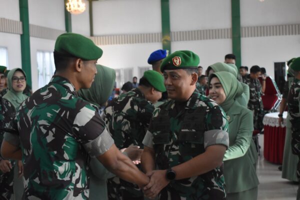 Pimpin Kenaikan Pangkat, Kasdam XXI/RI: Syukuri Anugerah dengan Meningkatkan Kualitas Pribadi Maupun Kinerja
