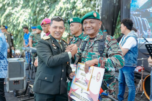 Puncak Peringatan HUT ke-80 TNI, Kodam XXI/Radin Inten Gelar Upacara di Lapangan Korpri